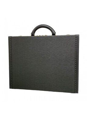Louis Vuitton Attache Case Epi President Noir Shoulder
